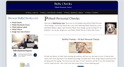 Desktop Screenshot of bullychecks.com