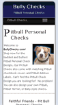 Mobile Screenshot of bullychecks.com